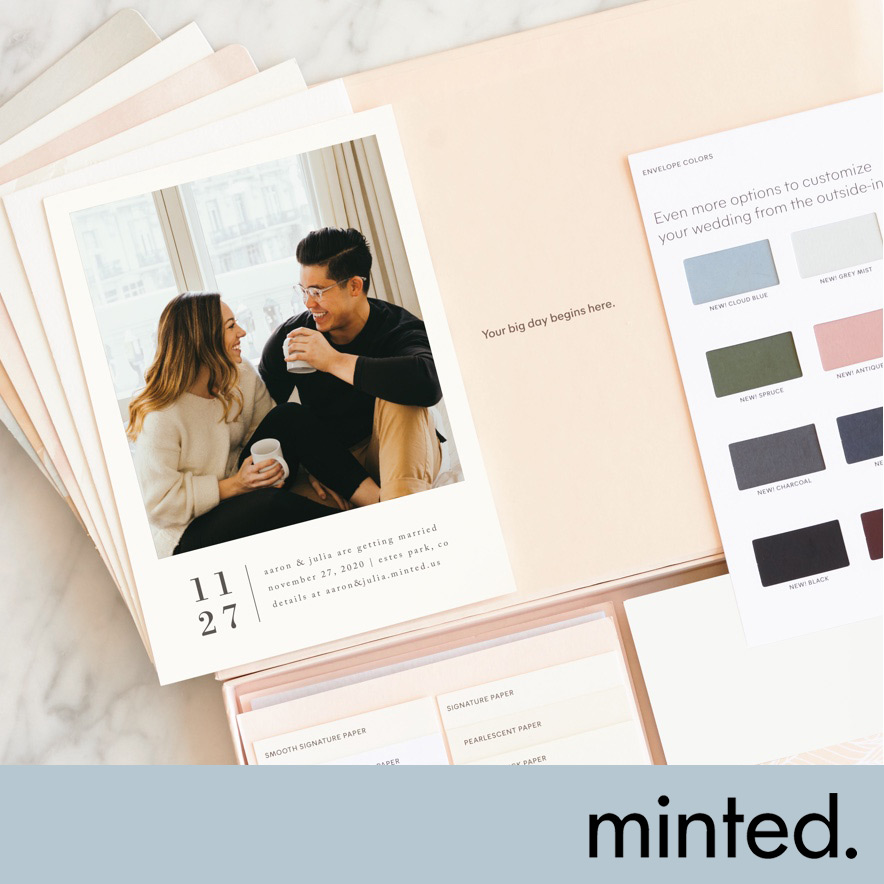 Free Save the Dates Samples from Minted