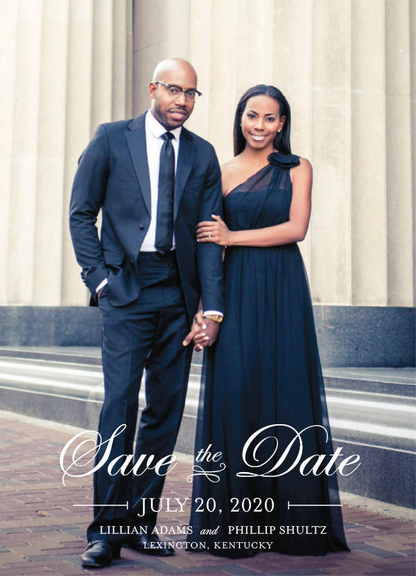 'At Last (Cotton)' Save the Dates