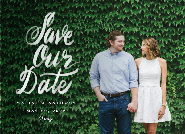 'Jott (Pearl)' Photo Save the Dates