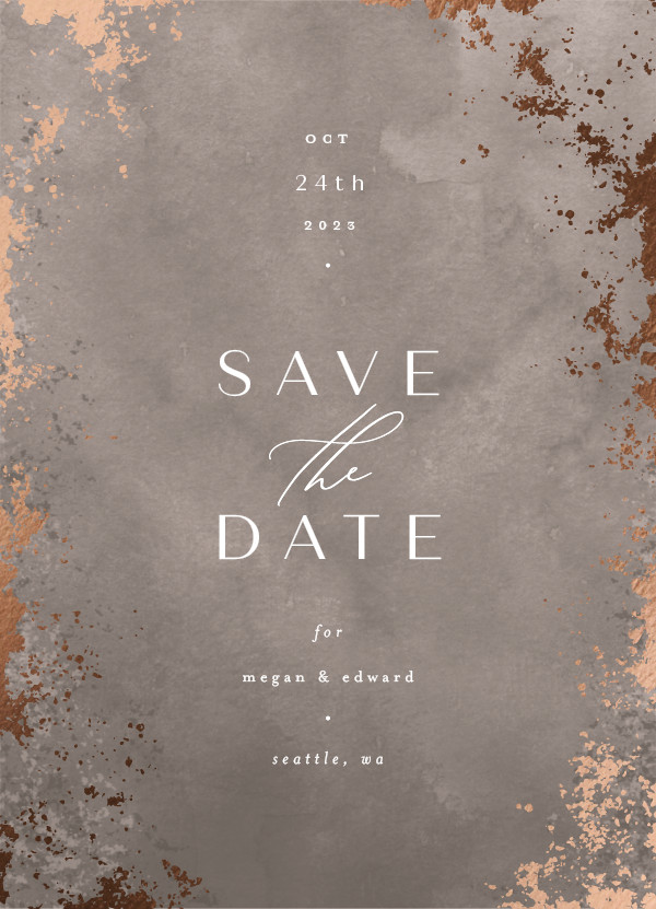 ' (Concrete)' Save the Dates