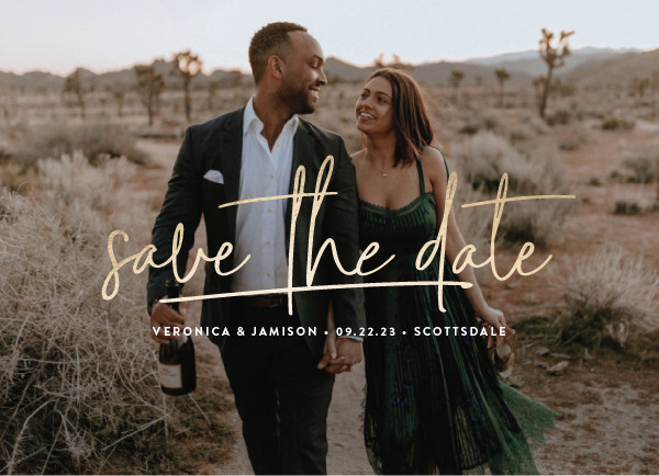 ' (Diamond)' Save the Date