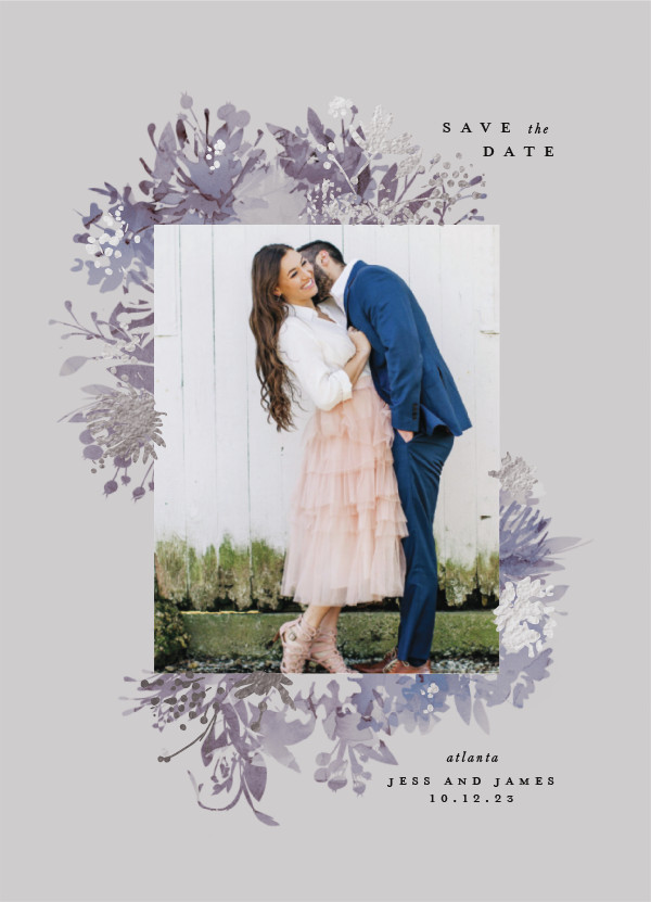 ' (Lilac)' Save the Date