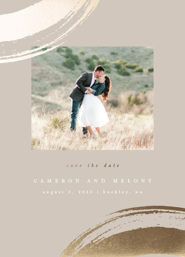 ' (Champagne)' Save-the-Dates