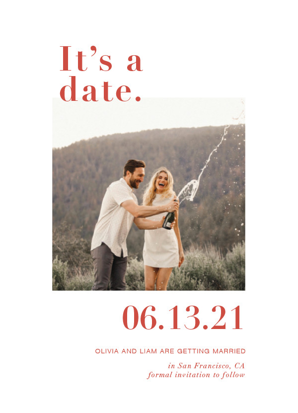 'It's A Date! (Rose)' 